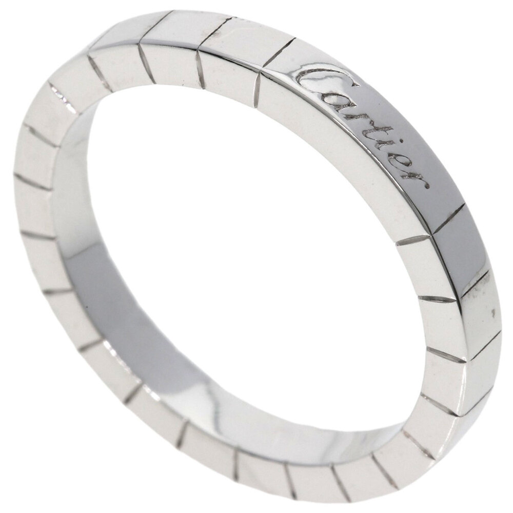 CARTIER 18k Silver Lanier Ring #60
